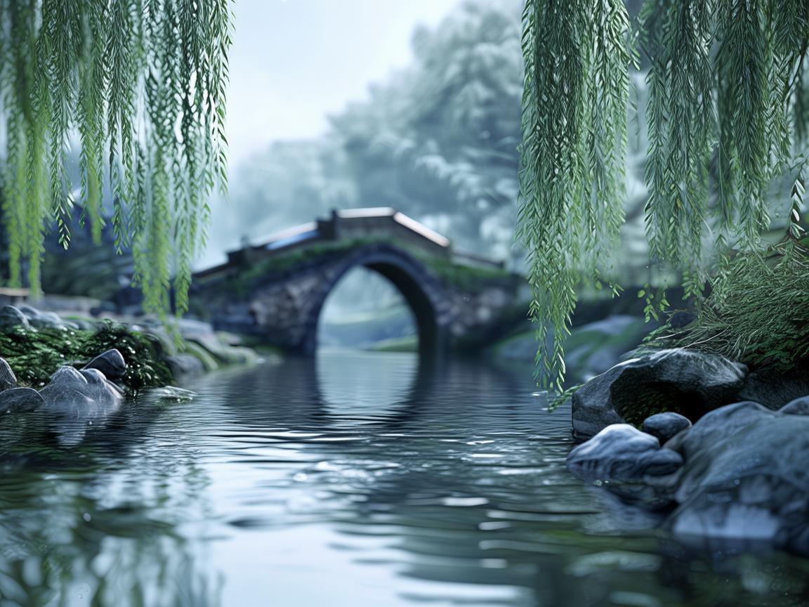 小桥流水清风杨柳出自哪首歌？