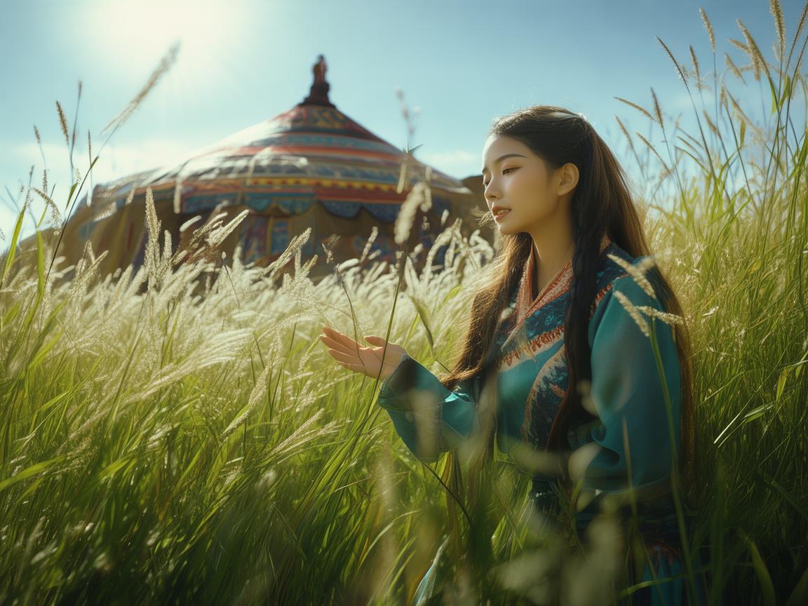 美女自己唱的蒙古歌究竟叫什么？