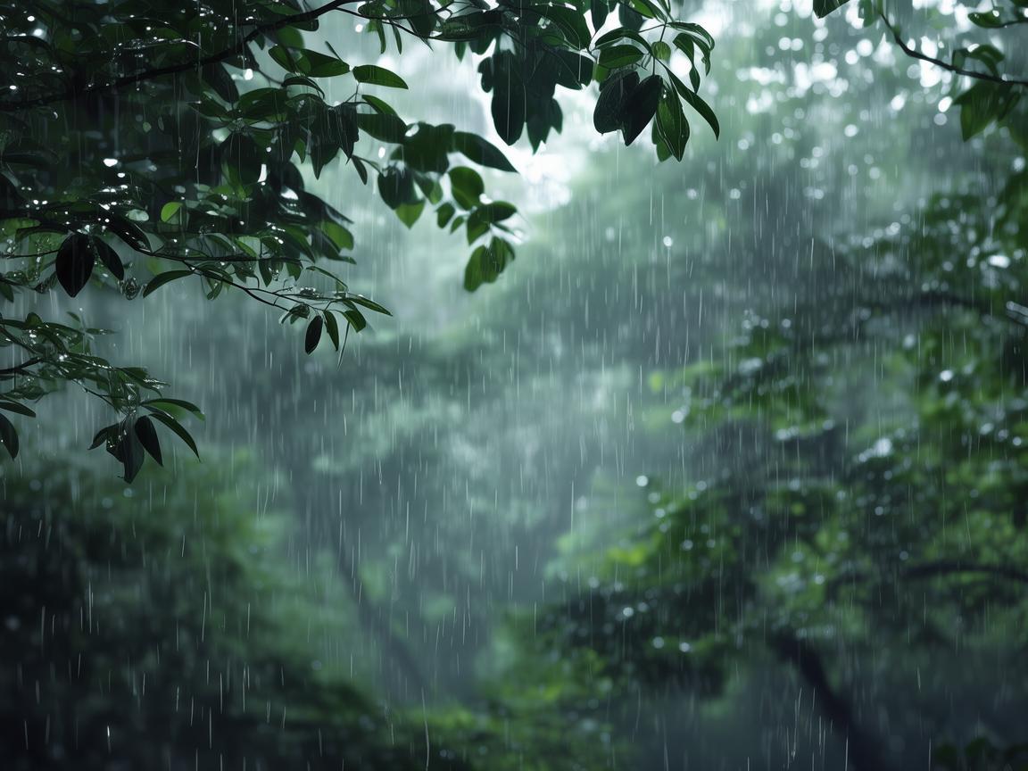 蒙蒙隆隆的雨是首什么歌？