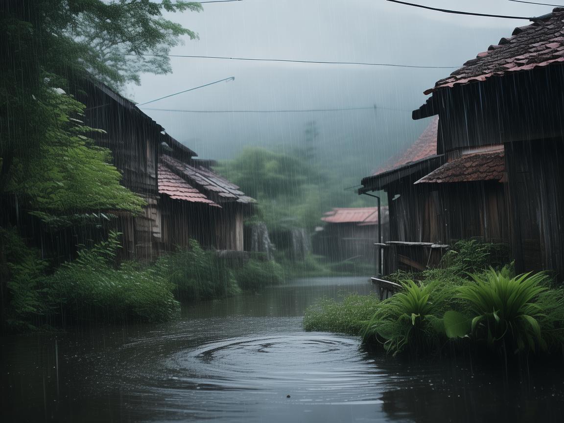 老家下的雨大吗究竟出自哪首歌？